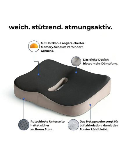 Sitzbuddy - Orthopädisches Sitzkissen